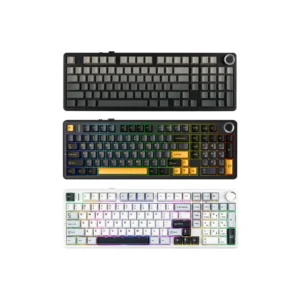 AULA F99 PRO 100% Tri-Mode Wireless Gasket RGB Mechanical Keyboard 108-Key 8000mAh | 3 Colors