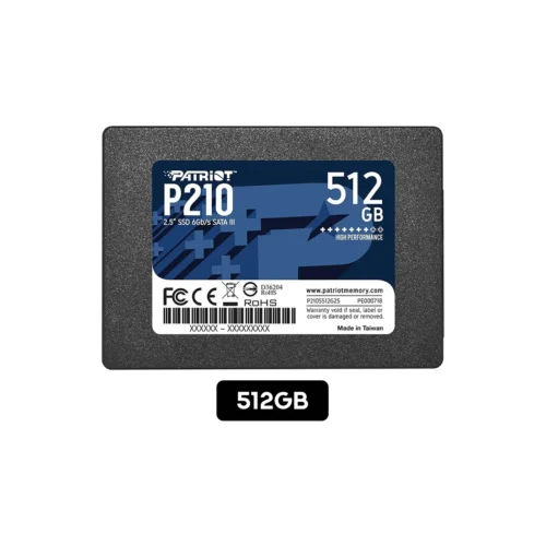 Patriot P210 512GB SATA III 2.5" Internal Solid State Drive - P210S512G25