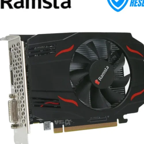 Ramsta Radeon RX 550 4GB GDDR5 Single Fan Graphics Card - RAMSTA RX550 4GB DDR5