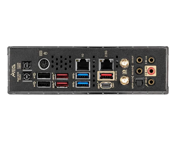 MSI MEG Z490 ACE ATX Motherboard LGA 1200 Intel Z490 DDR4 Wi-Fi 6 - MEG Z490 ACE