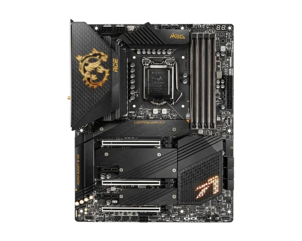 MSI MEG Z590 ACE Intel LGA 1200 ATX Motherboard Thunderbolt 4 Wi-Fi 6E - MEG Z590 ACE