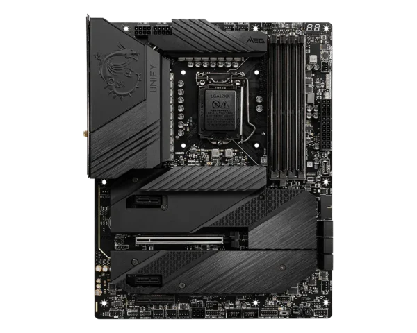 MSI MEG Z590 UNIFY Intel LGA 1200 ATX Motherboard Triple Gen4 M.2 Wi-Fi 6E 2.5G LAN - MEG Z590 UNIFY