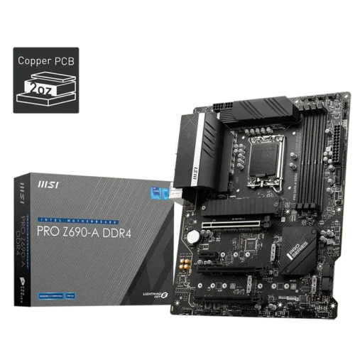 MSI PRO Z690-A DDR4 Intel Z690 LGA 1700 ATX Motherboard - PRO Z690-A DDR4