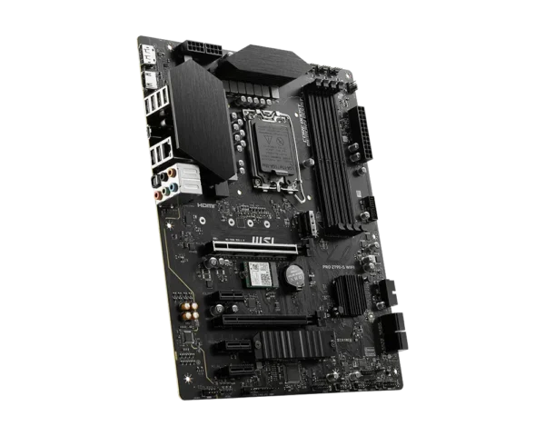 MSI PRO Z790-S WIFI - Intel Z790 Chipset - LGA 1700 ATX Motherboard - DDR5 PCIe 5.0 Wi-Fi 6E - PRO Z790-S WIFI