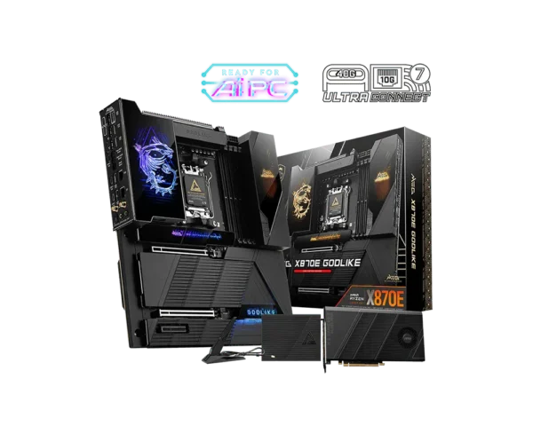 product_1731051450ac5edc06ffed1827829d47a08abe8258 MSI MEG X870E GODLIKE AMD AM5 E-ATX Motherboard Wi-Fi 7 10G LAN USB4 DDR5 - MEG X870E GODLIKE