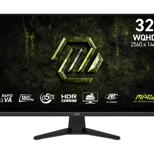 MSI MAG 325QF E18V 31.5-inch WQHD Rapid VA 180Hz 0.5ms Gaming Monitor - MAG 325QF E18V
