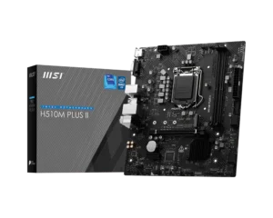 MSI H510M PLUS II Intel LGA 1200 mATX Motherboard - H510M PLUS II