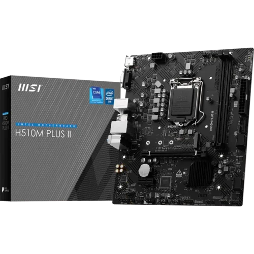 MSI H510M PLUS II Intel LGA 1200 mATX Motherboard - H510M PLUS II