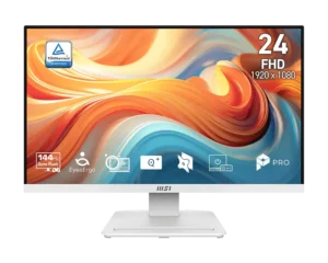 MSI PRO MP241W E14 23.8-inch FHD VA 144Hz 1ms AMD FreeSync Business Gaming Monitor - PRO MP241W E14