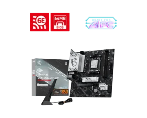 MSI B850M GAMING WIFI6E - AM5 Micro-ATX Motherboard DDR5 PCIe 5.0 M.2 Wi-Fi 6E - B850M GAMING WIFI6E