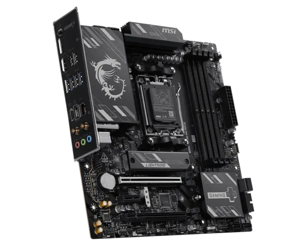 MSI B850M GAMING PRO WIFI6E - AM5 mATX DDR5 PCIe 5.0 M.2 Wi-Fi 6E Motherboard - B850M GAMING PRO WIFI6E