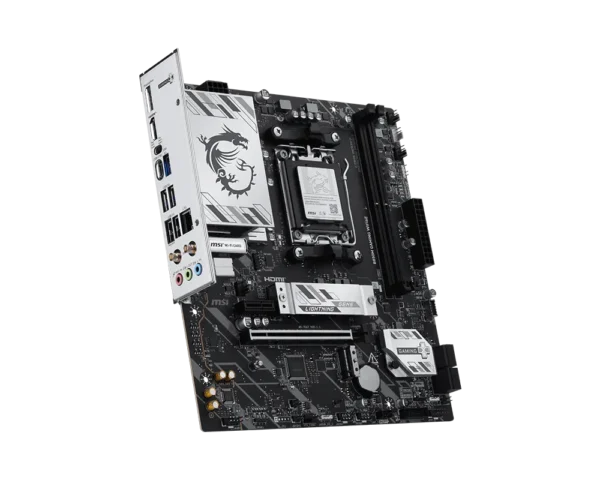 MSI B850M GAMING WIFI6E - AM5 Micro-ATX Motherboard DDR5 PCIe 5.0 M.2 Wi-Fi 6E - B850M GAMING WIFI6E