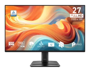 MSI PRO MP275 E14L 27-inch FHD IPS 144Hz 1ms AMD FreeSync 4-Side Slim Bezel Business Monitor - PRO MP275 E14L