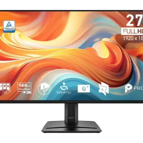 MSI PRO MP275 E14L 27-inch FHD IPS 144Hz 1ms AMD FreeSync 4-Side Slim Bezel Business Monitor - PRO MP275 E14L