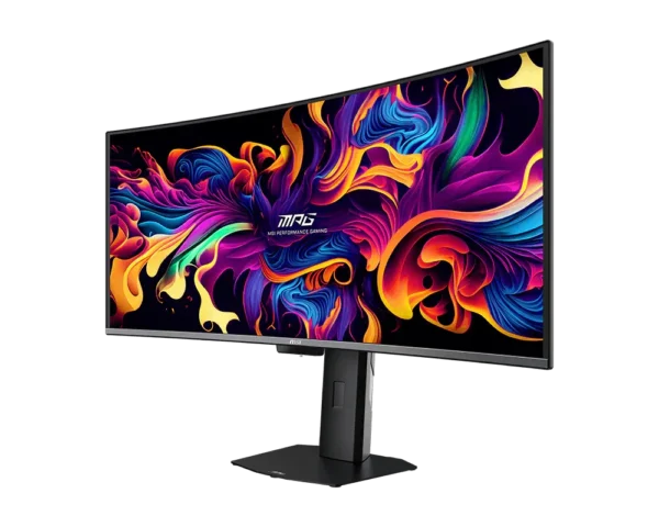 MSI MPG 341CQR 34-inch UWQHD 1800R Curved 5th-Gen Tandem QD-OLED 360Hz 0.03ms Gaming Monitor - MPG 341CQR QD OLED X36