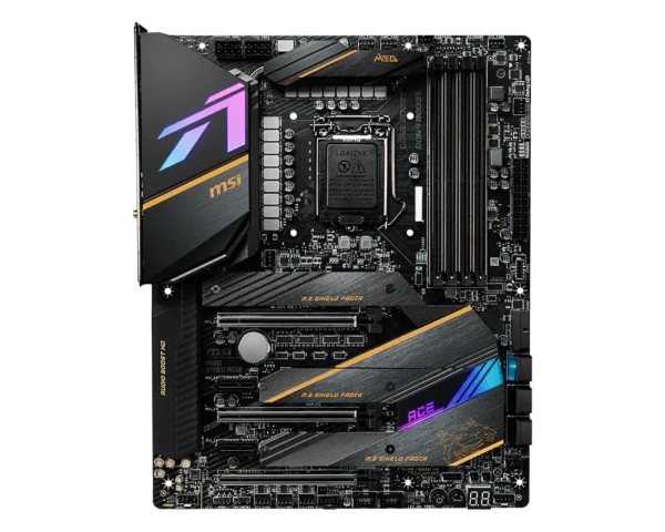 MSI MEG Z490 ACE ATX Motherboard LGA 1200 Intel Z490 DDR4 Wi-Fi 6 - MEG Z490 ACE