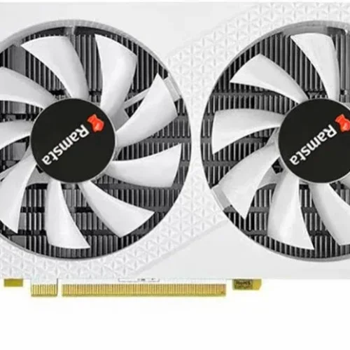 Ramsta Radeon RX 580 Dual Fan 8GB GDDR5 256-bit White - RAMSTA RX580 DUAL FAN 8GB WHITE