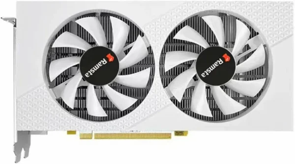 Ramsta Radeon RX 580 Dual Fan 8GB GDDR5 256-bit White - RAMSTA RX580 DUAL FAN 8GB WHITE