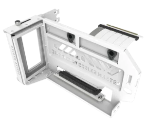 Cooler Master Vertical Graphics Card Holder Kit V3 White with PCIe 4.0 Riser Cable - MCA-U000R-WFVK03