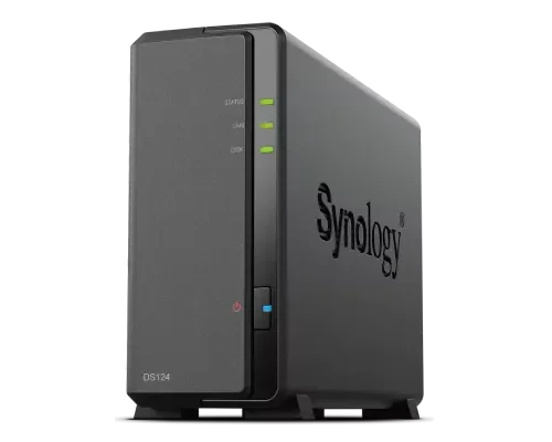 Synology DiskStation DS124 1-Bay NAS Realtek RTD1619B 1GB RAM - DS124