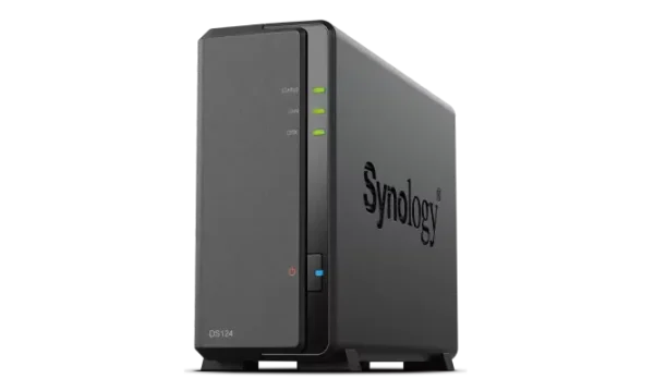 Synology DiskStation DS124 1-Bay NAS Realtek RTD1619B 1GB RAM - DS124