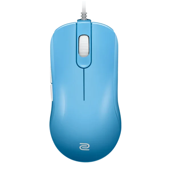 01-fk2-b-divina-blue-top Zowie FK2-B Divina Blue Symmetrical Gaming Mouse - 3360 Optical Sensor - FK2-B-DVBL BLUE
