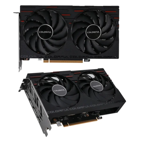 Colorful GeForce RTX 5050 Gaming DUO 8GB GDDR6 Graphics Card - COLORFUL GEFORCE RTX5050 GAMING DUO 8GB-V