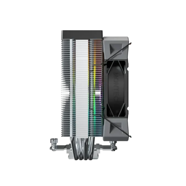 Montech NX400 ARGB Single-Tower CPU Air Cooler 4 Heat Pipes E28 120mm Fan