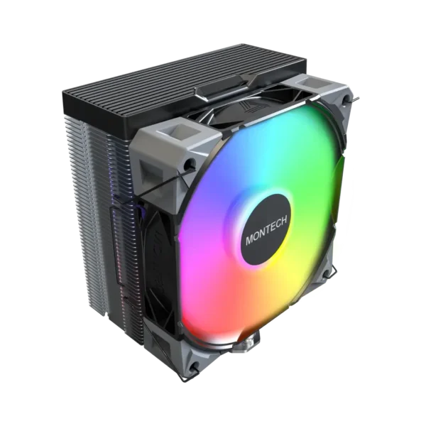 Montech NX400 ARGB Single-Tower CPU Air Cooler 4 Heat Pipes E28 120mm Fan