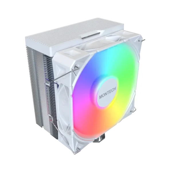 Montech NX400 ARGB Single-Tower CPU Air Cooler 4 Heat Pipes E28 120mm Fan