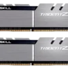 G.SKILL Trident Z 32GB (2x16GB) 3200MHz DDR4 CL16 Dual Channel Memory Kit Silver- F4-3200C16D-32GTZSK