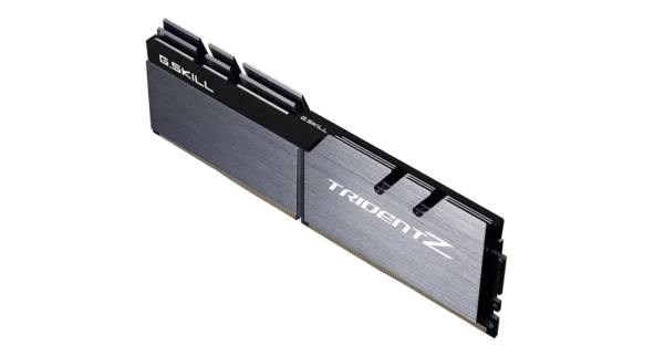 G.SKILL Trident Z 32GB (2x16GB) 3200MHz DDR4 CL16 Dual Channel Memory Kit Silver- F4-3200C16D-32GTZSK