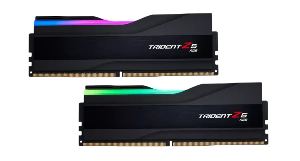 164966857510 G.SKILL Trident Z5 RGB 64GB 6000MT/s DDR5 CL32 Dual Channel Memory Kit Black - F5-6000J3238G32GX2-TZ5RK
