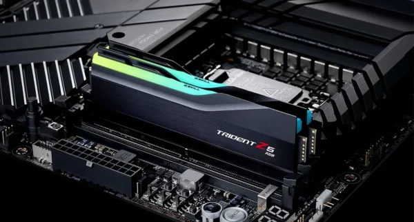 164966857511 G.SKILL Trident Z5 RGB 64GB 6000MT/s DDR5 CL32 Dual Channel Memory Kit Black - F5-6000J3238G32GX2-TZ5RK