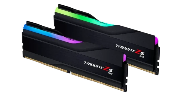 164966857514 G.SKILL Trident Z5 RGB 64GB 6000MT/s DDR5 CL32 Dual Channel Memory Kit Black - F5-6000J3238G32GX2-TZ5RK