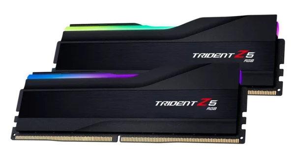 164966857515 G.SKILL Trident Z5 RGB 64GB 6000MT/s DDR5 CL32 Dual Channel Memory Kit Black - F5-6000J3238G32GX2-TZ5RK