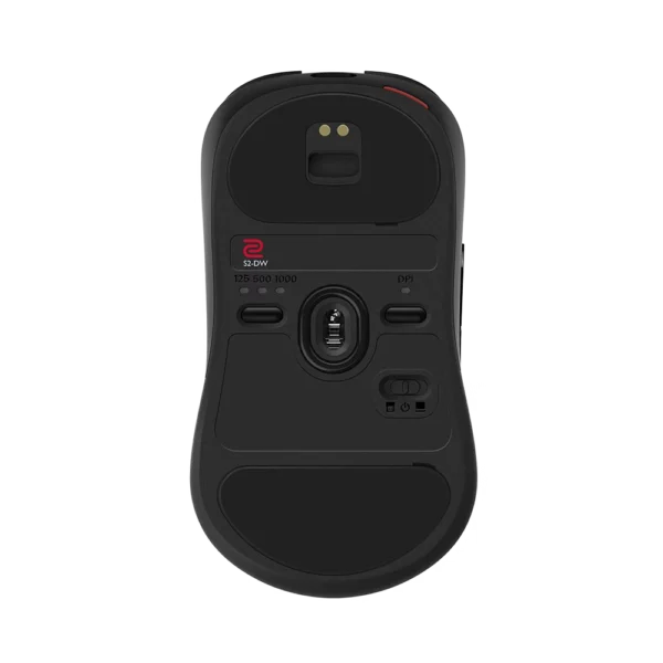 2-s2-dw-bottom Zowie Symmetrical Wireless Gaming Mouse 4000Hz 3200 DPI 65g - S2-DW