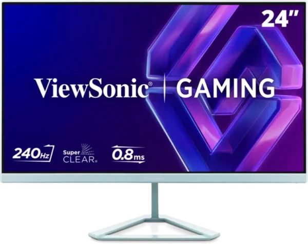 25-MON-VX24G30-BL-Product photo_F01_pc_l (1) ViewSonic 24" 240Hz FHD SuperClear IPS Gaming Monitor Blue - VX24G30-BL