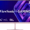 ViewSonic VX24G30-PK 24-inch 240Hz SuperClear IPS FHD Gaming Monitor Pink - VX24G30-PK
