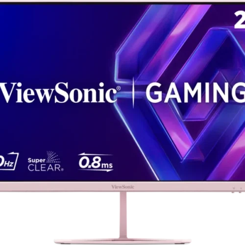ViewSonic VX24G30-PK 24-inch 240Hz SuperClear IPS FHD Gaming Monitor Pink - VX24G30-PK