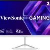 25-MON-VX24G30-W-Product photo_F01_pc_l ViewSonic 24 inch Full HD 240Hz 0.8ms IPS Gaming Monitor White - VX24G30-W