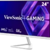 25-MON-VX24G30-W-Product photo_LF01_pc_l ViewSonic 24 inch Full HD 240Hz 0.8ms IPS Gaming Monitor White - VX24G30-W