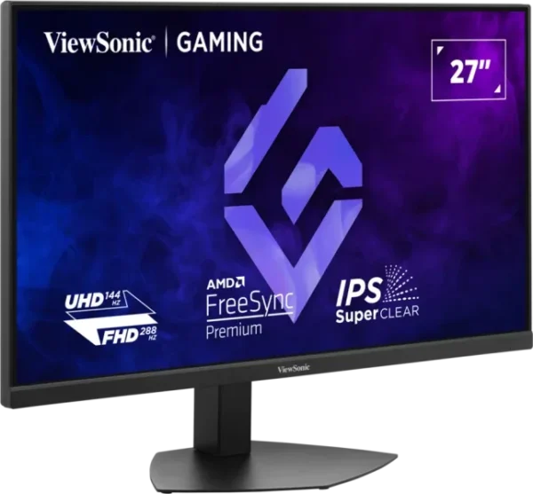 ViewSonic 27 inch 4K UHD 144Hz FHD 288Hz Dual Mode IPS Gaming Monitor - XG2730D-4K
