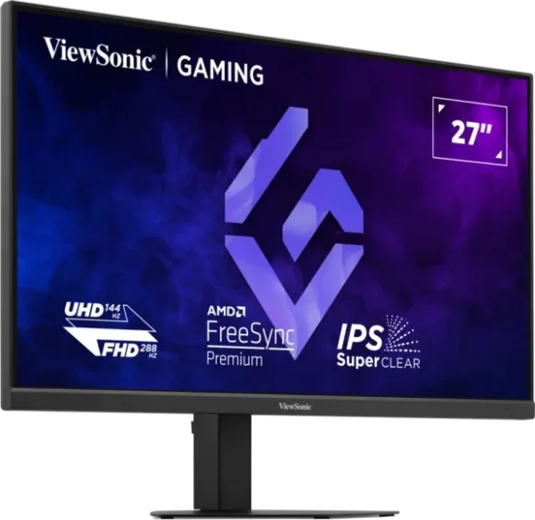 ViewSonic 27 inch 4K UHD 144Hz FHD 288Hz Dual Mode IPS Gaming Monitor - XG2730D-4K
