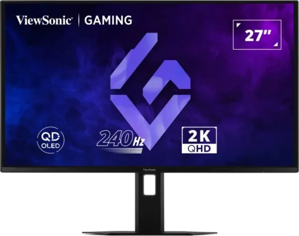ViewSonic 27 inch 2K QHD 240Hz 0.03ms QD-OLED Gaming Monitor - XG2738-2K-OLED