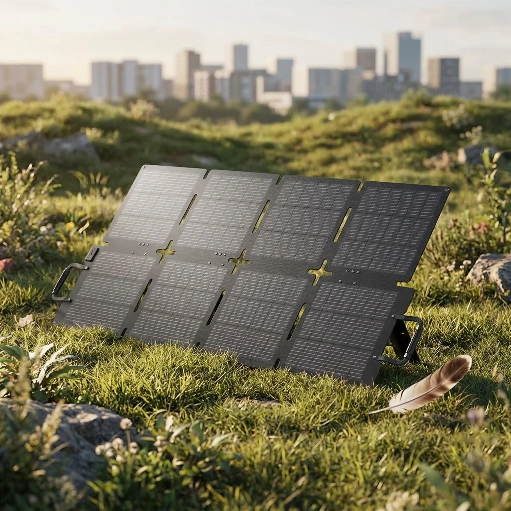 BLUETTI SORA130 130W Foldable Monocrystalline Solar Panel - IP67 Waterproof Portable Charger - P-SORA130-UG-BK-MD-10