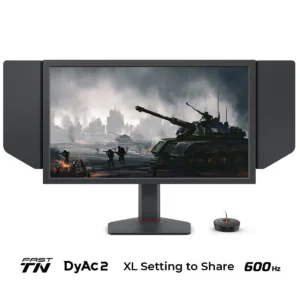 BenQ ZOWIE 24.1" 1080p 600Hz Fast-TN DyAc 2 Esports Gaming Monitor - XL2586X+