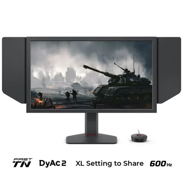 BenQ ZOWIE 24.1" 1080p 600Hz Fast-TN DyAc 2 Esports Gaming Monitor - XL2586X+