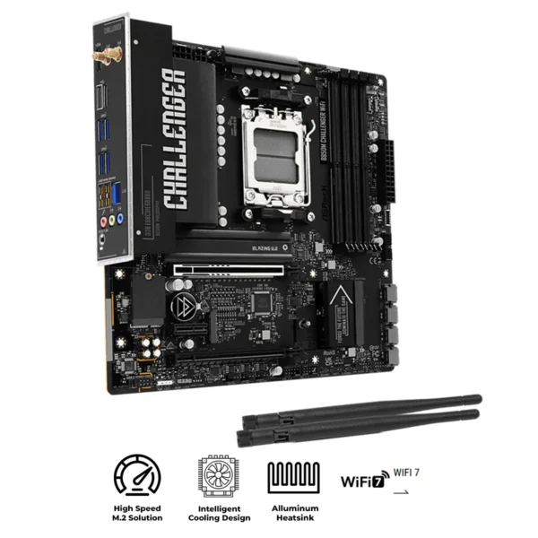 4711581494138_1600x ASRock B850M Challenger WiFi AM5 Micro ATX Motherboard - DDR5 Wi-Fi 7 PCIe 5.0 - ASROCK B850M CHALLENGER WIFI