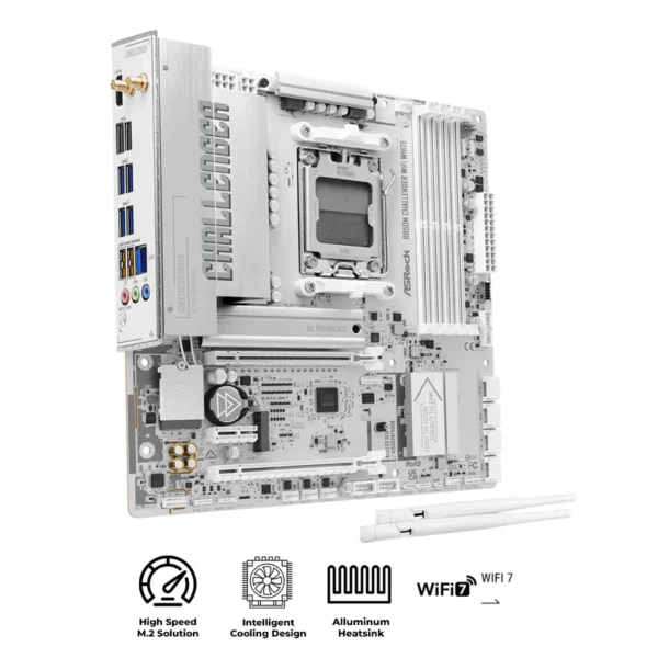 4711581494145_1600x ASRock B850M Challenger WiFi White AM5 Micro ATX Motherboard - DDR5 Wi-Fi 7 - ASROCK B850M CHALLENGER WIFI WHITE